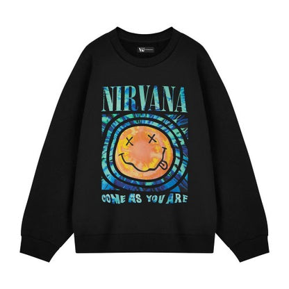 Front - Nirvana Unisex Adult Come As You Are Sweatshirt
