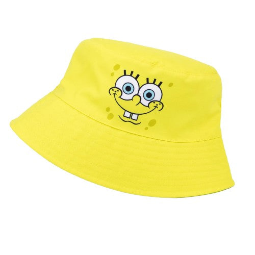 Front - SpongeBob SquarePants Childrens/Kids Reversible Bucket Hat