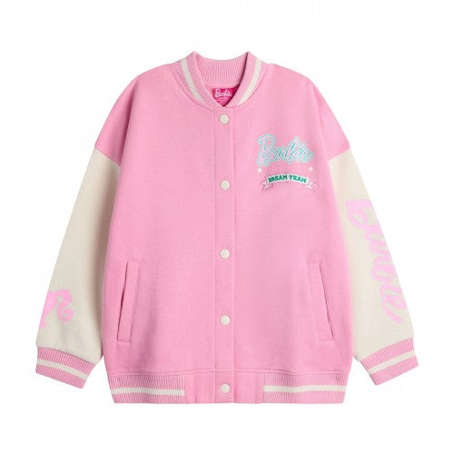 Front - Barbie Girls Dream Team Varsity Jacket