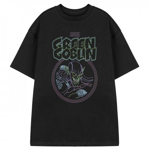 Front - Marvel Mens Green Goblin Short-Sleeved T-Shirt