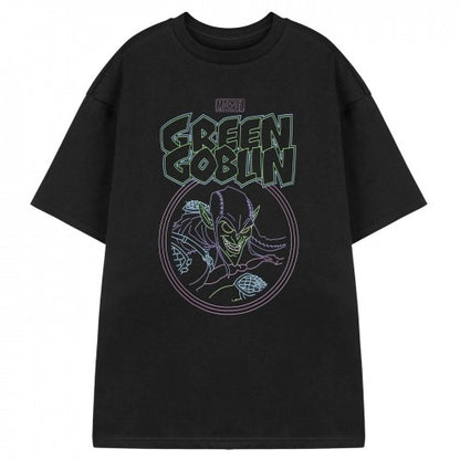 Front - Marvel Mens Green Goblin Short-Sleeved T-Shirt