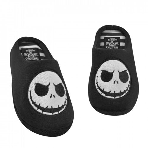 Front - The Nightmare Before Christmas Unisex Adult Jack Skellington Slippers