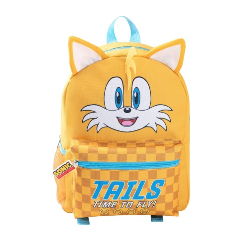 Front - Sonic The Hedgehog Childrens/Kids Tails Backpack