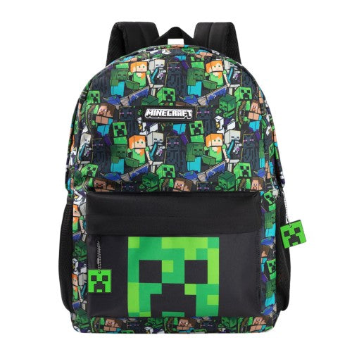 Front - Minecraft Childrens/Kids Movie Backpack