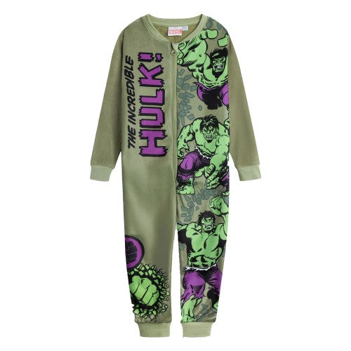 Front - The Incredible Hulk Boys All-In-One Nightwear