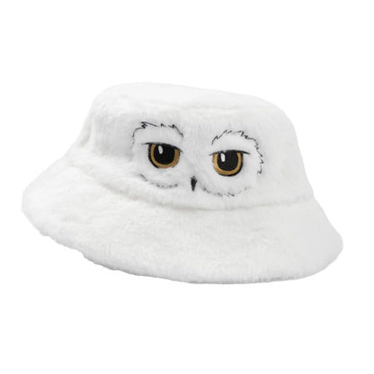 Front - Harry Potter Unisex Adult Hedwig Reversible Bucket Hat