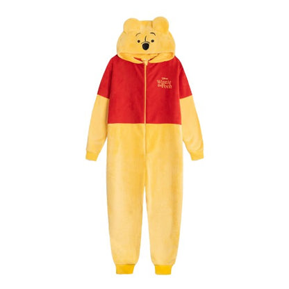 Front - Winnie the Pooh Womens/Ladies Embroidered Logo All-In-One Nightwear