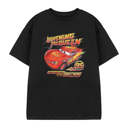 Front - Cars Boys Thunder Always Comes After Lightning T-Shirt