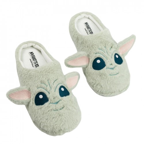 Front - Star Wars Unisex Adult Grogu Mule Slippers