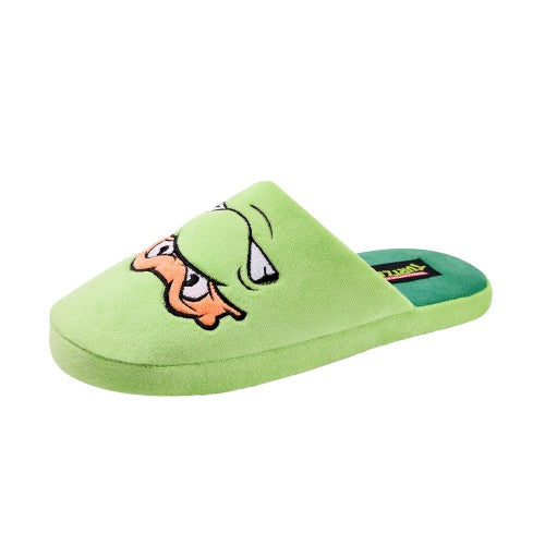 Front - Teenage Mutant Ninja Turtles Mens Character Faces Mule Slippers