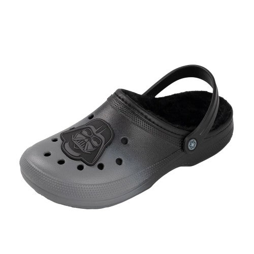 Front - Star Wars Mens Darth Vader Fur Lined Clogs