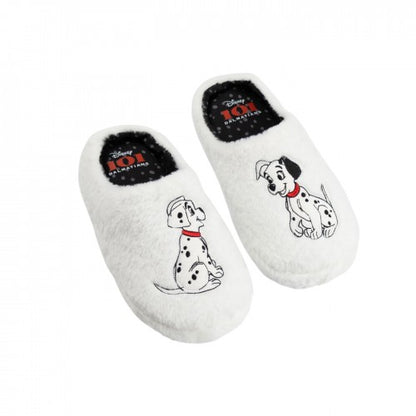 Front - 101 Dalmatians Womens/Ladies Mule Slippers