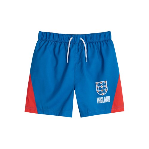 Front - England FA Boys Crest Swim Shorts