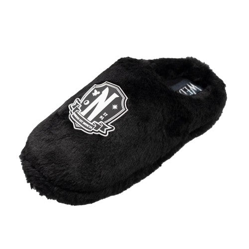 Front - Wednesday Girls Logo Mule Slippers