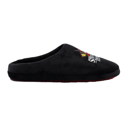 Front - Stranger Things Unisex Adult Logo Mule Slippers