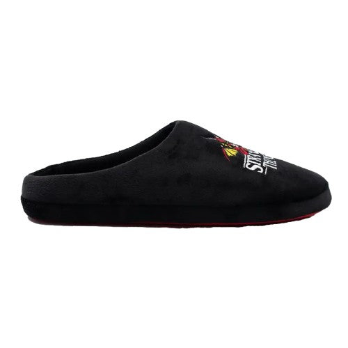 Front - Stranger Things Unisex Adult Logo Mule Slippers