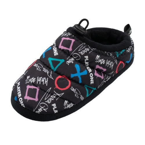 Front - Playstation Boys Since 1994 Symbols Slippers