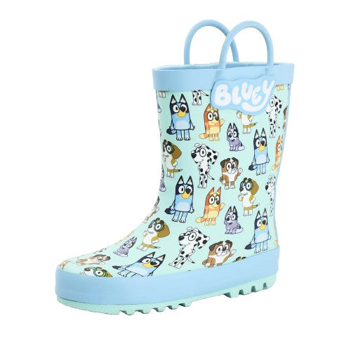 Front - Bluey Childrens/Kids Characters Printed All-Over Print Wellington Boots