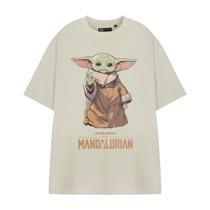 Front - Star Wars The Mandalorian Mens Grogu Short-Sleeved T-Shirt