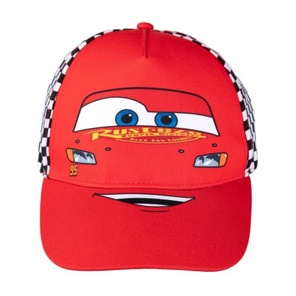 Front - Cars Boys Lightning McQueen Baseball Cap