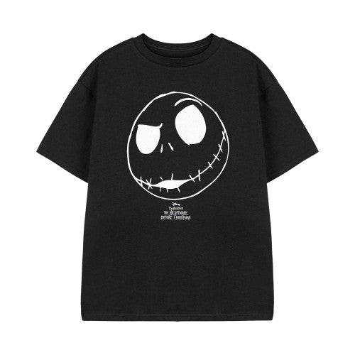 Front - The Nightmare Before Christmas Childrens/Kids Jack Skellington Short-Sleeved T-Shirt