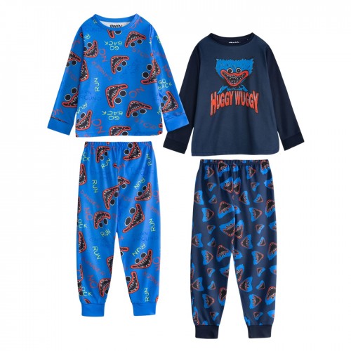 Front - Poppy Playtime Boys Character Long Pyjama Set (Pack of 2)