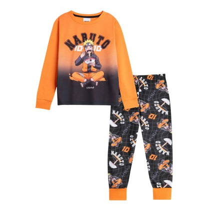 Front - Naruto Boys Character Long Pyjama Set