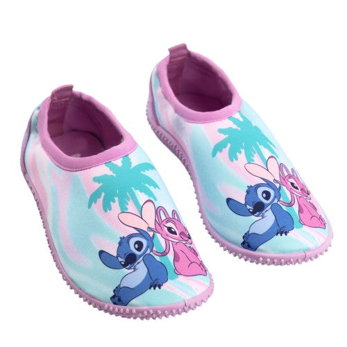 Front - Lilo & Stitch Girls Angel Water Shoes