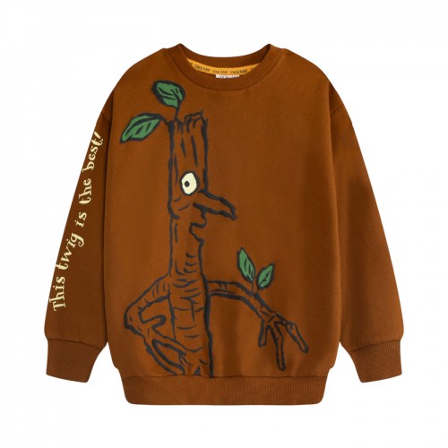 Front - The Gruffalo Childrens/Kids Stickman Cotton Sweatshirt