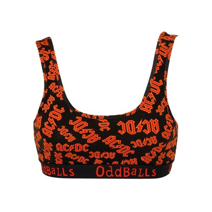 Front - OddBalls Womens/Ladies AC/DC Bralette