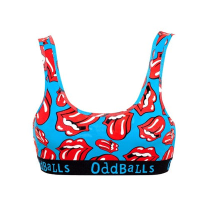 Front - OddBalls Womens/Ladies The Rolling Stones Bralette
