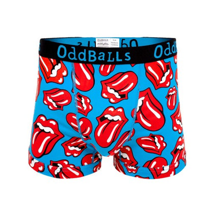 Front - OddBalls Mens The Rolling Stones Boxer Shorts