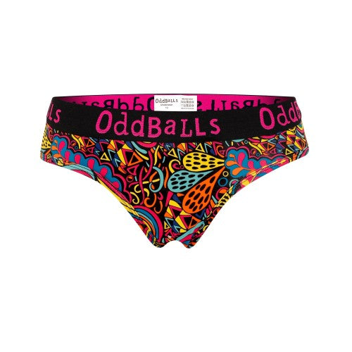 Front - OddBalls Womens/Ladies Enchanted Briefs