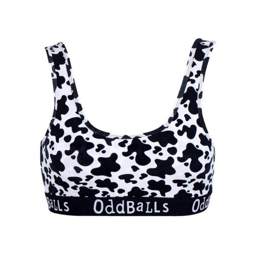 Front - OddBalls Womens/Ladies Fat Cow Bralette
