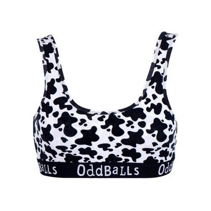 Front - OddBalls Womens/Ladies Fat Cow Bralette