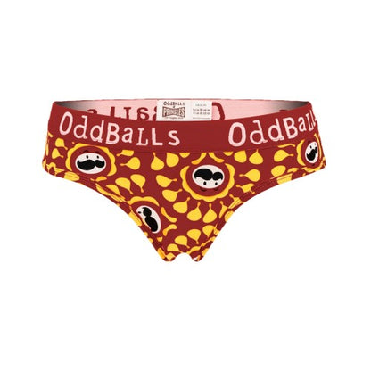 Front - OddBalls Womens/Ladies BBQ Pringles Briefs