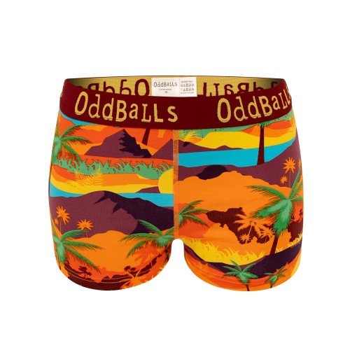Front - OddBalls Womens/Ladies Waikiki Boxer Shorts