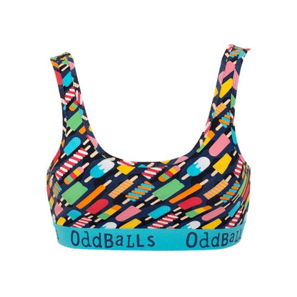Front - OddBalls Womens/Ladies Ice Lolly Bralette