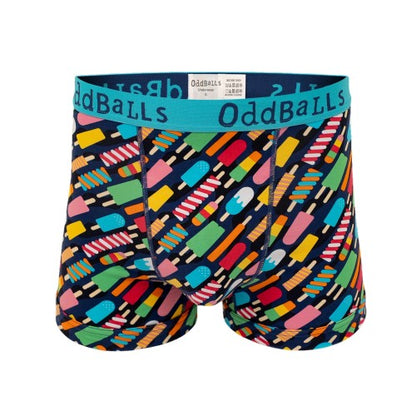 Front - OddBalls Mens Ice Lolly Boxer Shorts
