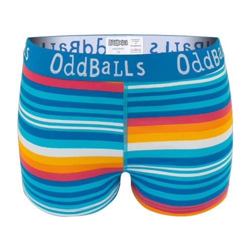 Front - OddBalls Womens/Ladies Horizon Boxer Shorts