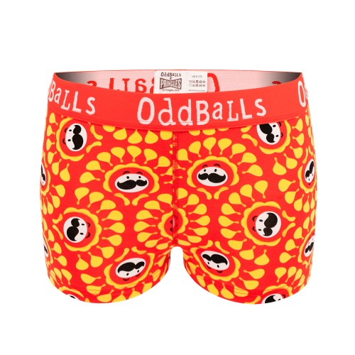 Front - OddBalls Womens/Ladies Original Pringles Boxer Shorts