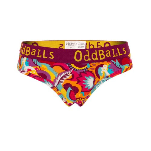 Front - OddBalls Womens/Ladies Festival Briefs
