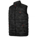 Front - Lee Cooper Mens Camo Padded Gilet