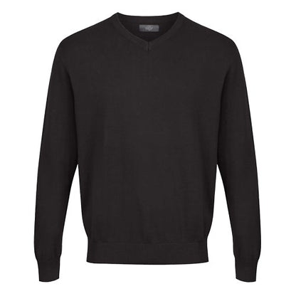 Front - CastlePoint Mens Knitted V Neck Jumper