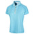 Front - Island Green Womens/Ladies Zip Neck Golf Polo Shirt