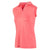 Front - Island Green Womens/Ladies Leaf Print Sleeveless Polo Shirt