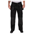 Front - Lee Cooper Mens Holster Pocket Work Cargo Trousers