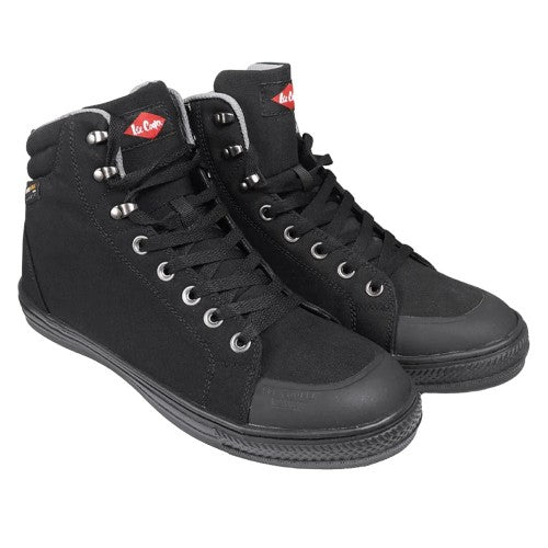 Front - Lee Cooper Mens Cordura Ankle Safety Shoes