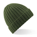 Front - Beechfield Unisex Winter Chunky Ribbed Beanie Hat