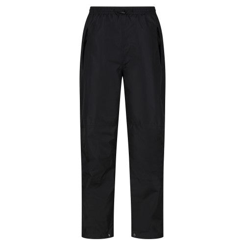 Front - Regatta Mens Linton Overtrousers (Waterproof, Windproof and Breathable)